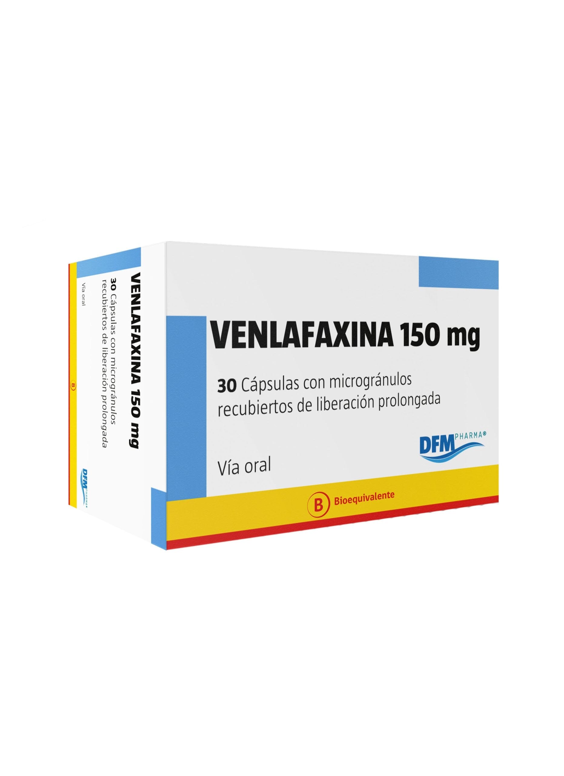 Venlafaxina 150 mg x 30 cápsulas con microgranulos recubiertos de liberación prolongada Difem Pharma